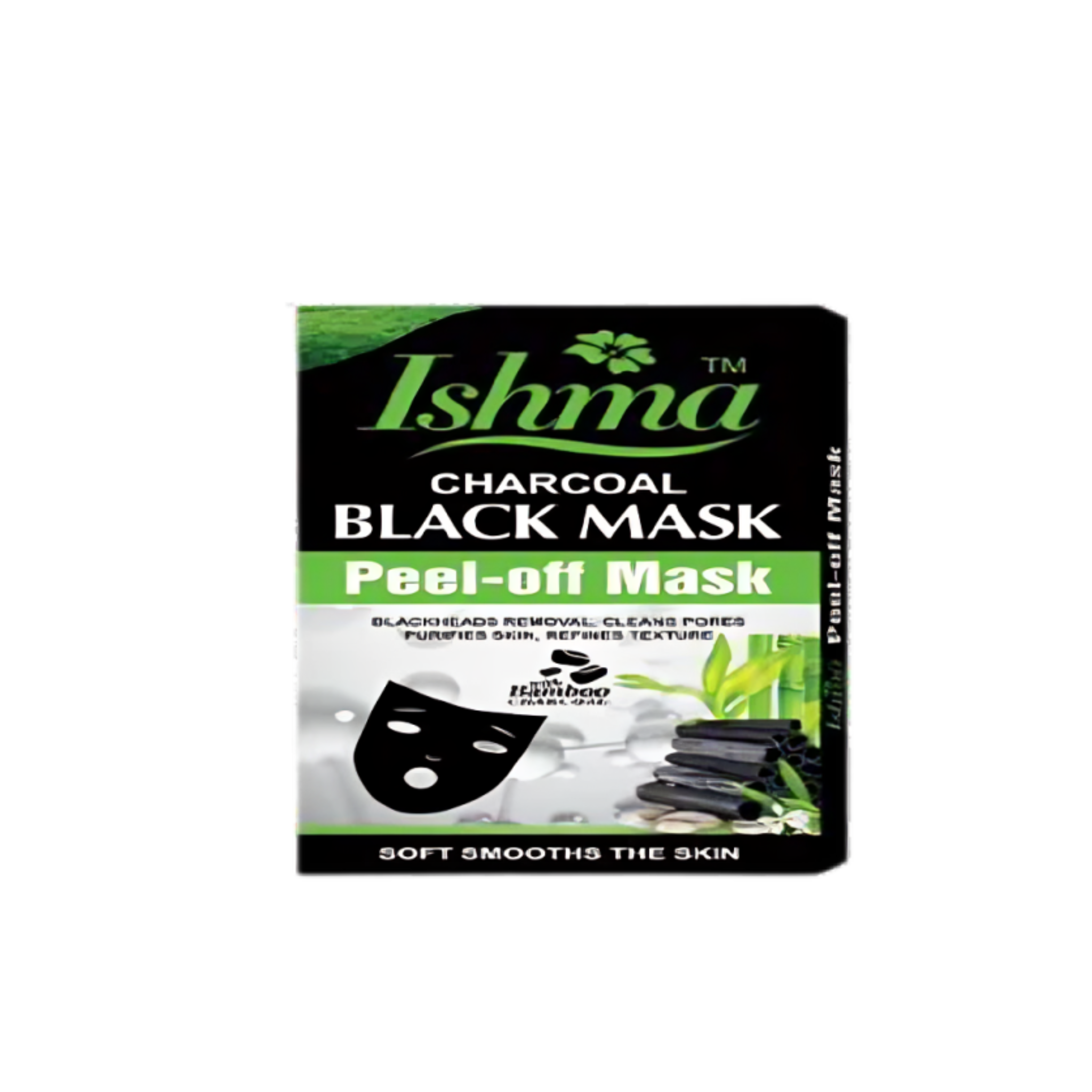 Ishma Charcoal Black Peel- Off Mask
