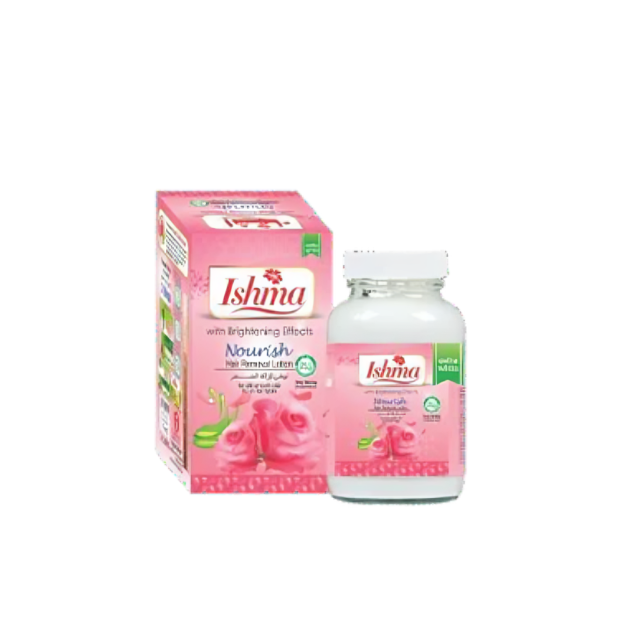 Ishma Pink Rose Hair Removal Cream (Jar) – Gentle & Nourishing Hair Removal